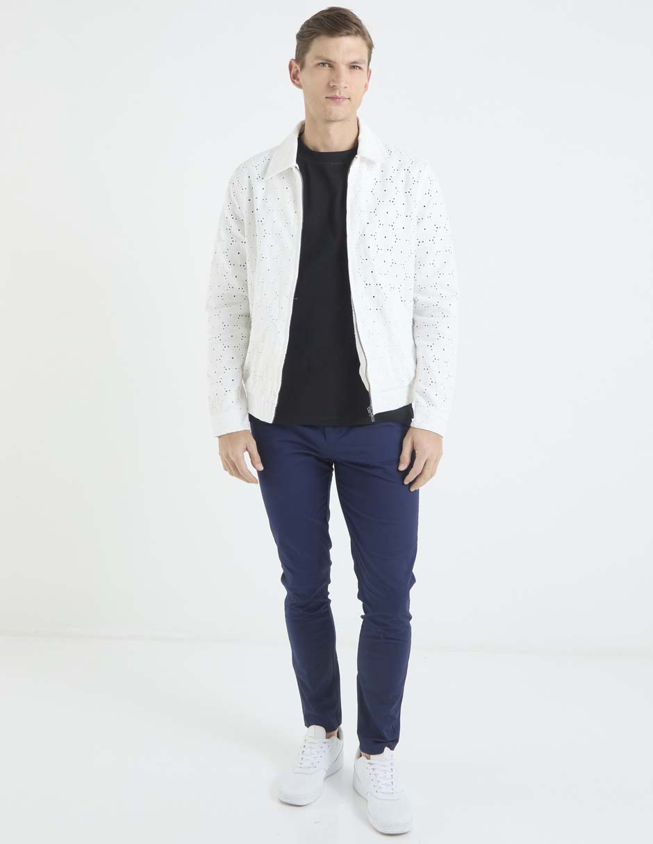 Chamarra con bolsillos para hombre 3