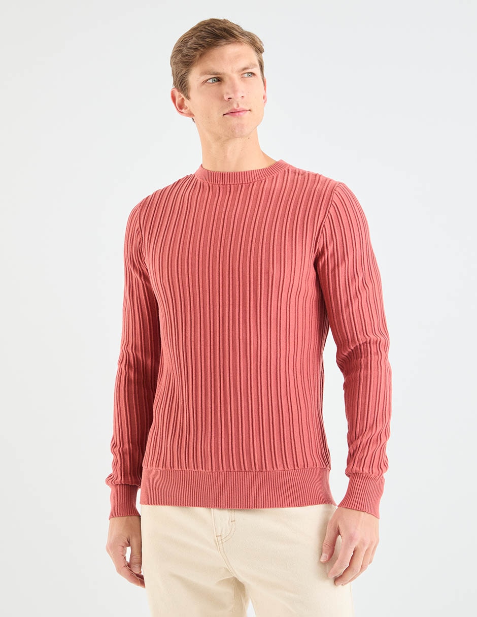 Suéter cuello redondo para hombre Suéter cuello redondo para hombre
