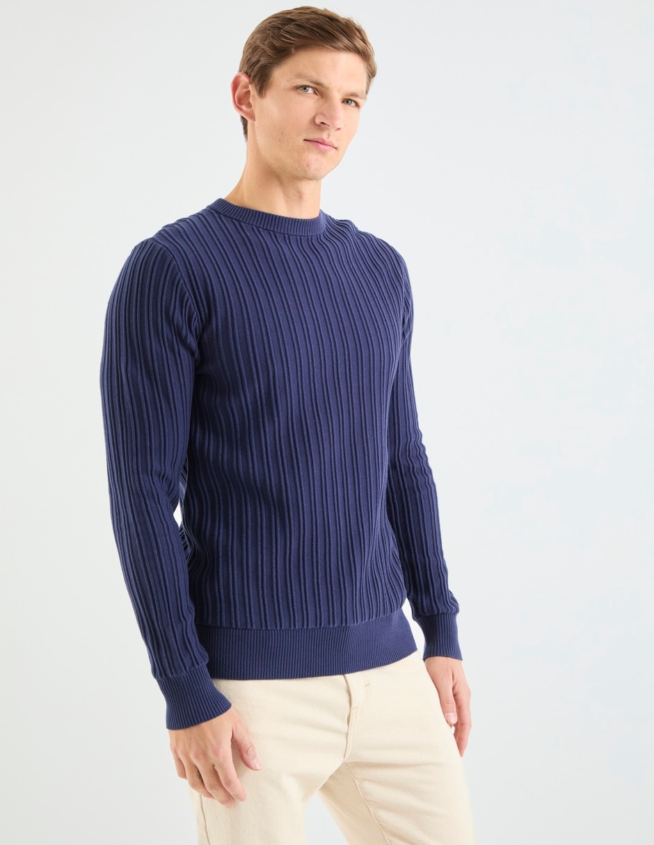 Suéter cuello redondo para hombre Suéter cuello redondo para hombre