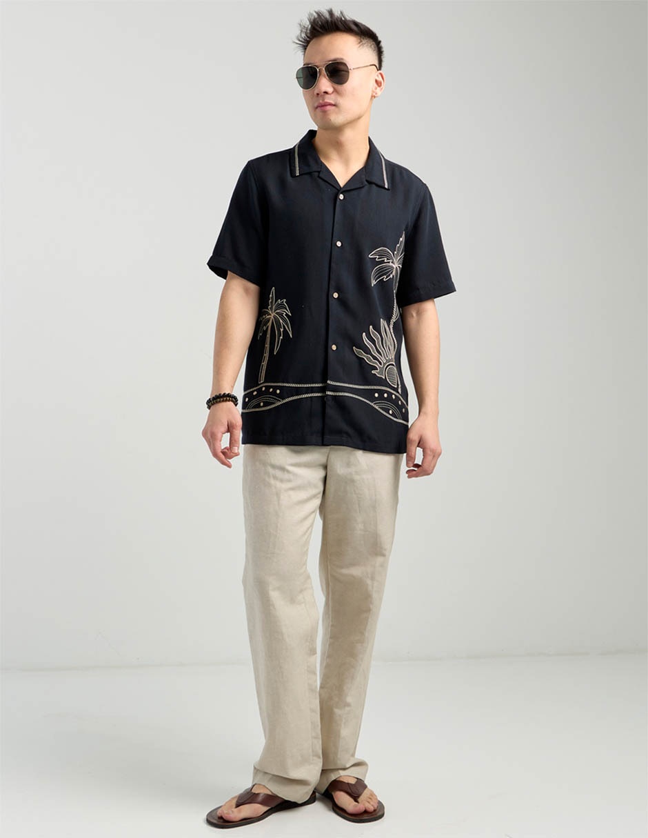 Camisa casual manga corta para hombre 2