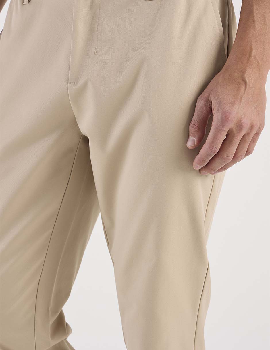 PANTALON CONTEMPO, 30, KHAKI CLARO LISO