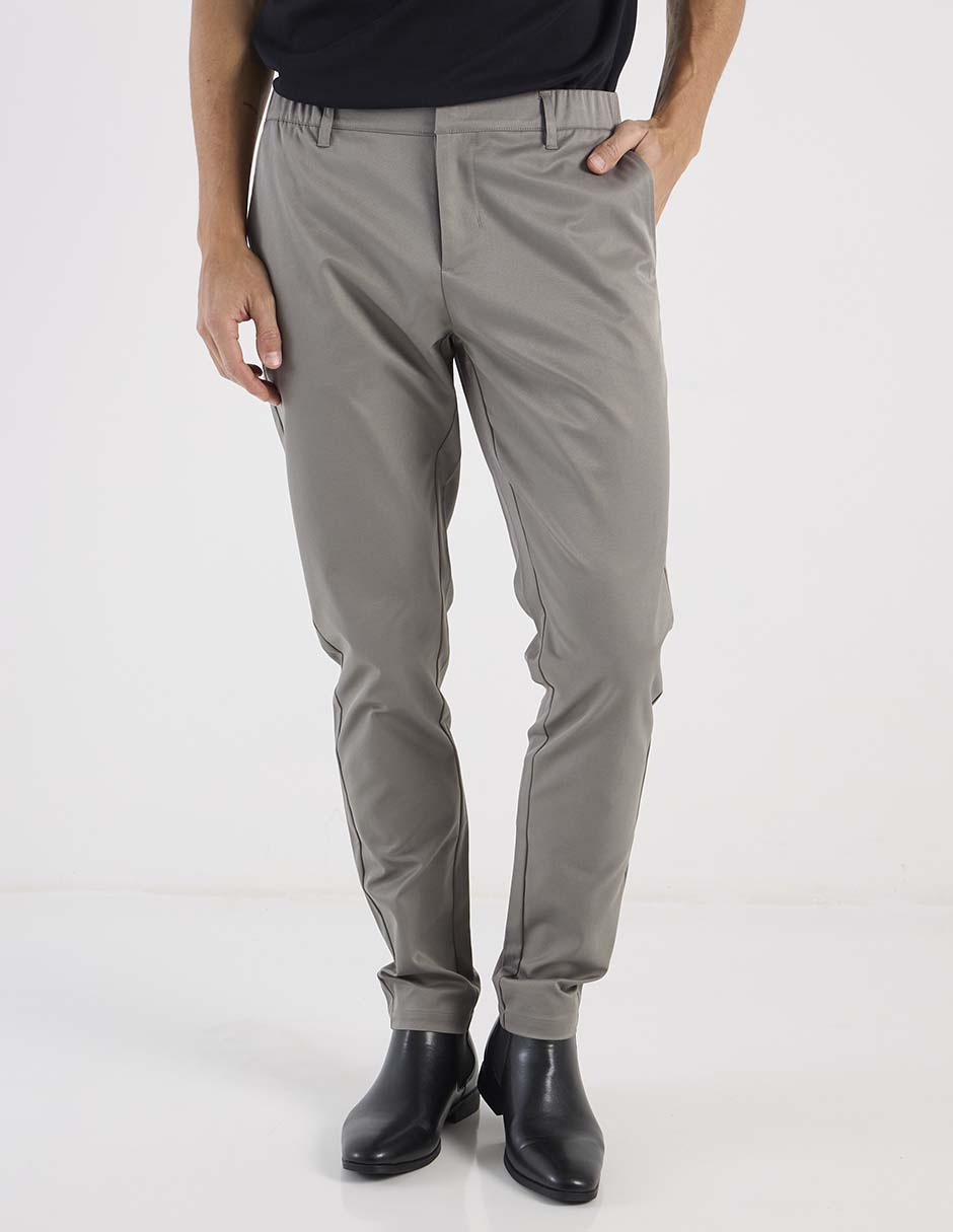 Pantalón casual chino slim para hombre