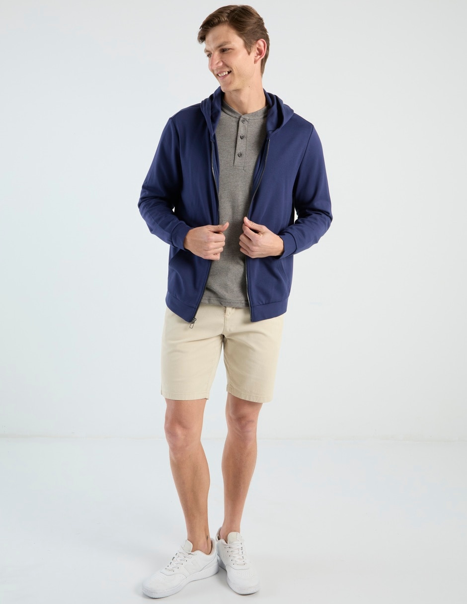 SUDADERA COH26130-5 CO, G, AZUL MARINO