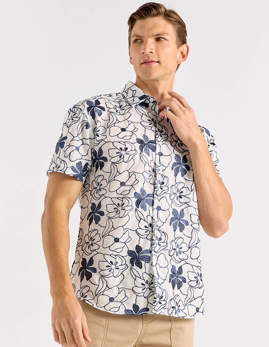 Camisa casual manga corta para hombre 2