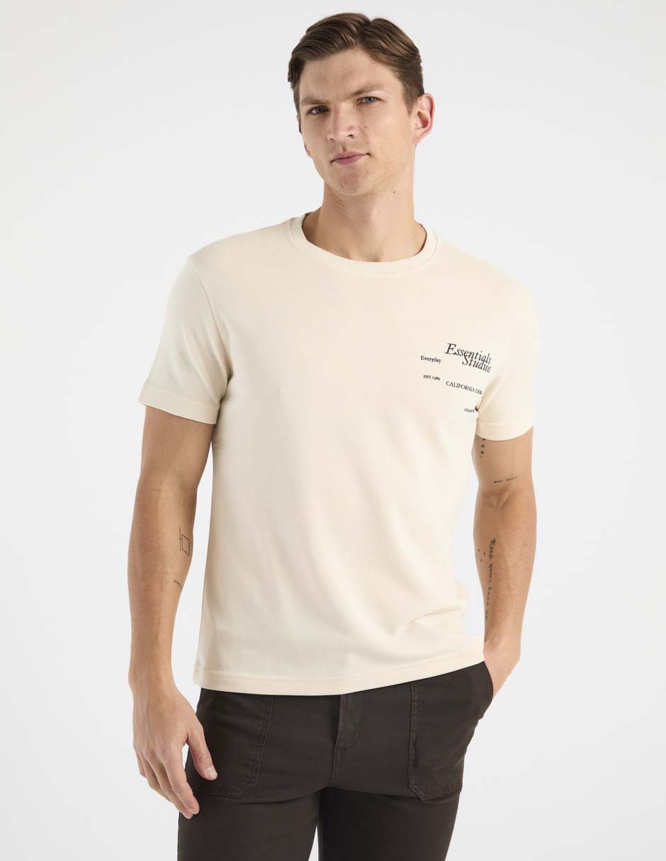 Playera cuello redondo para hombre Playera cuello redondo para hombre