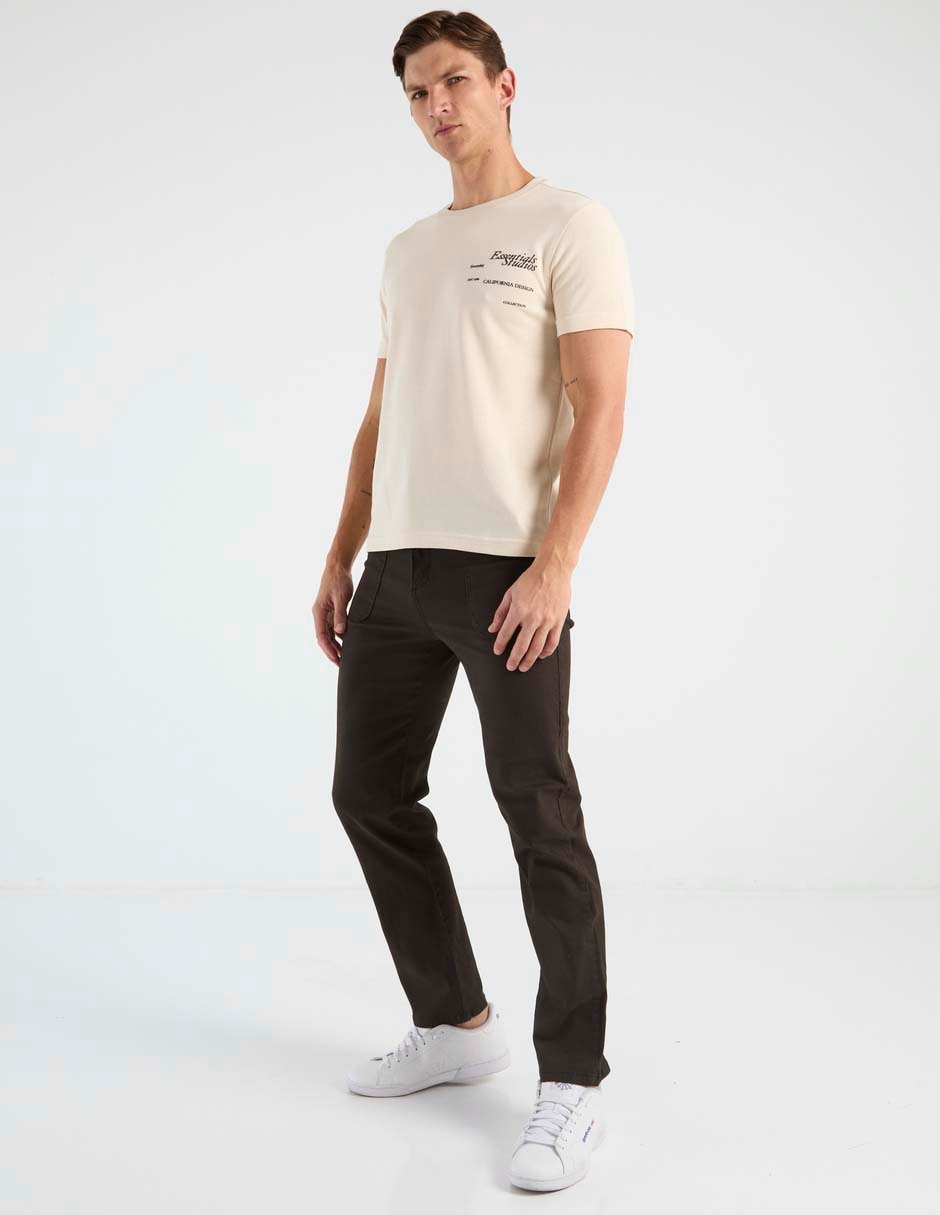 Playera cuello redondo para hombre 3