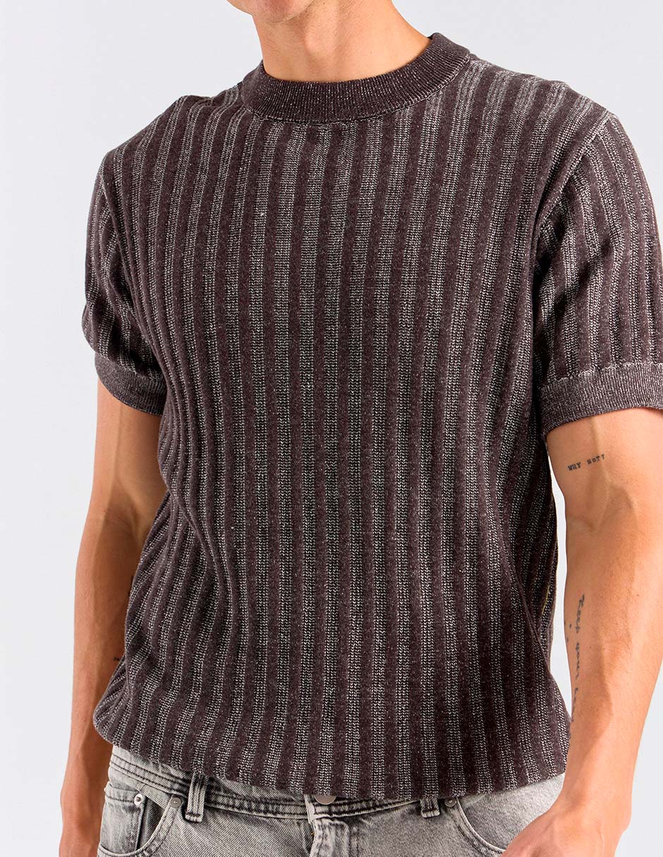 Playera cuello redondo para hombre 4