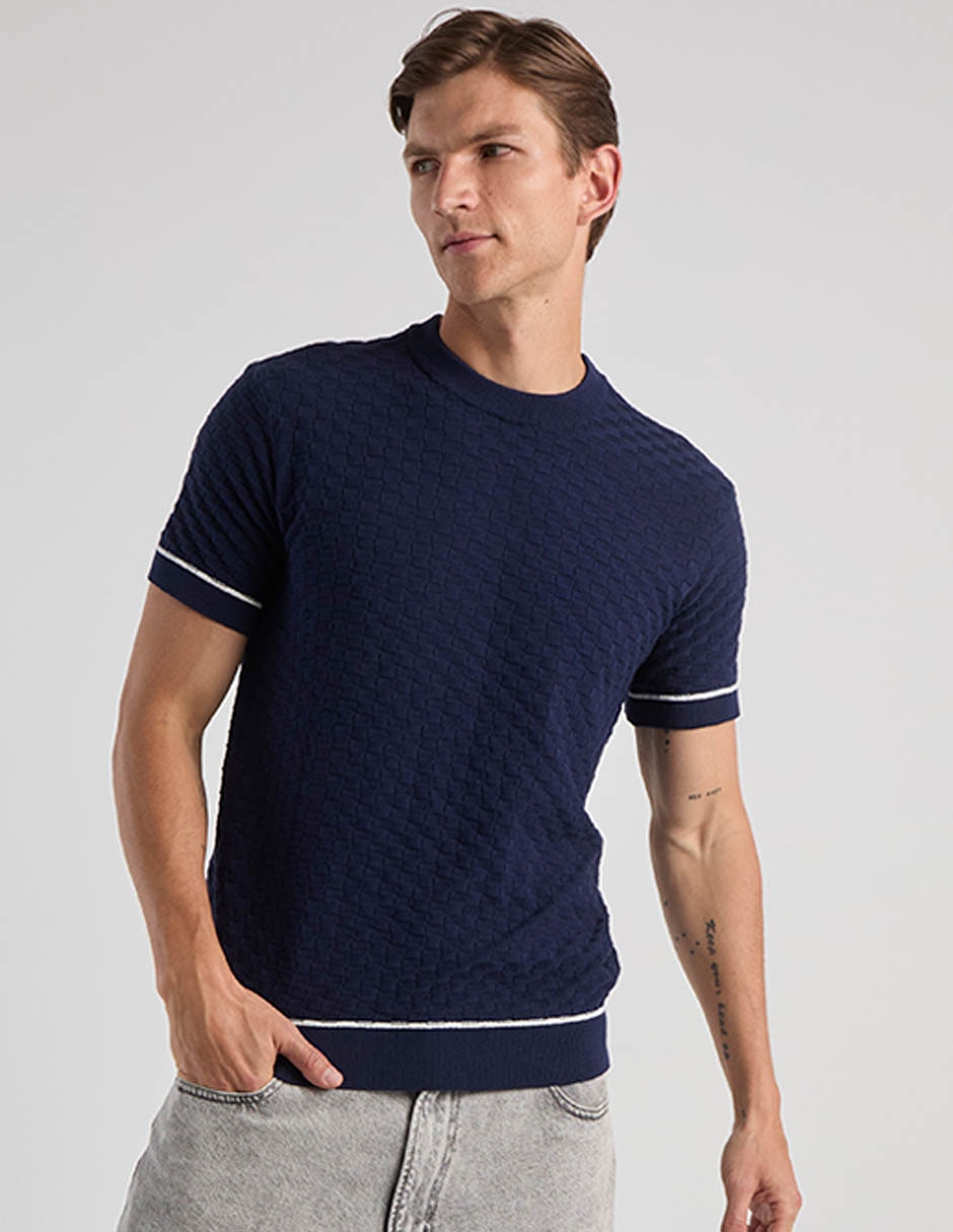 Playera cuello redondo para hombre Playera cuello redondo para hombre