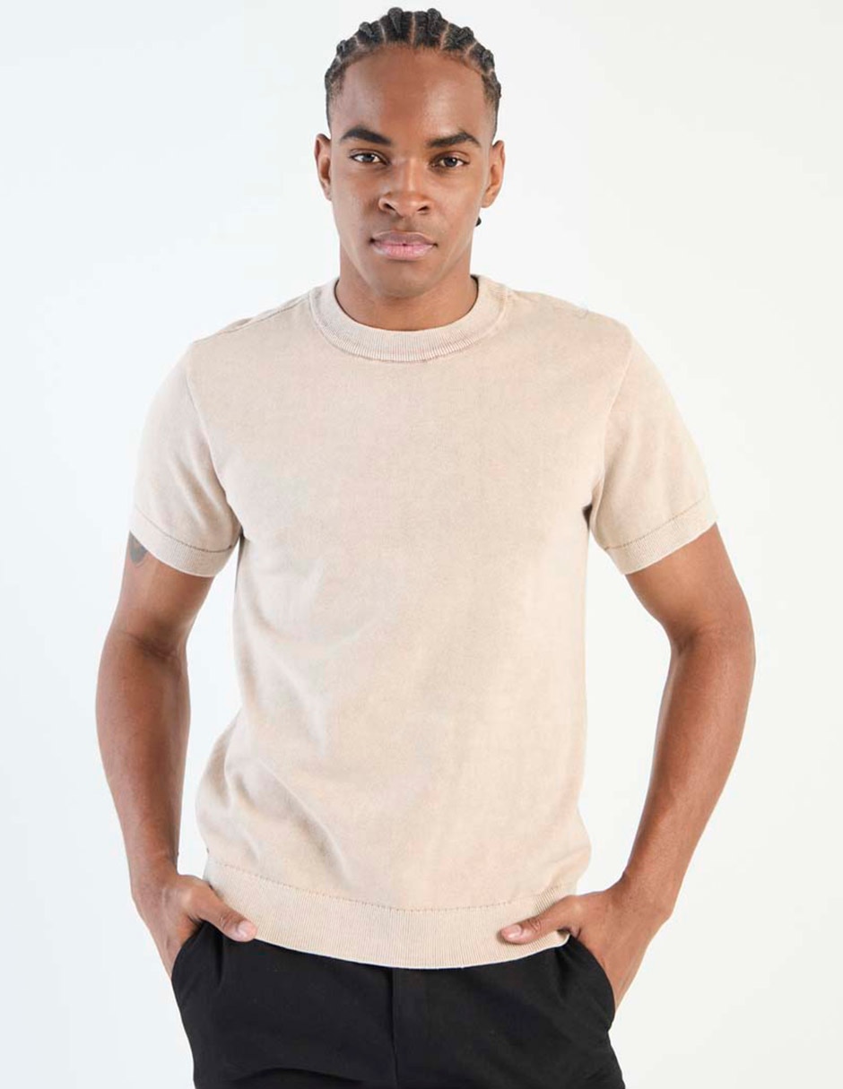Playera cuello redondo para hombre Playera cuello redondo para hombre