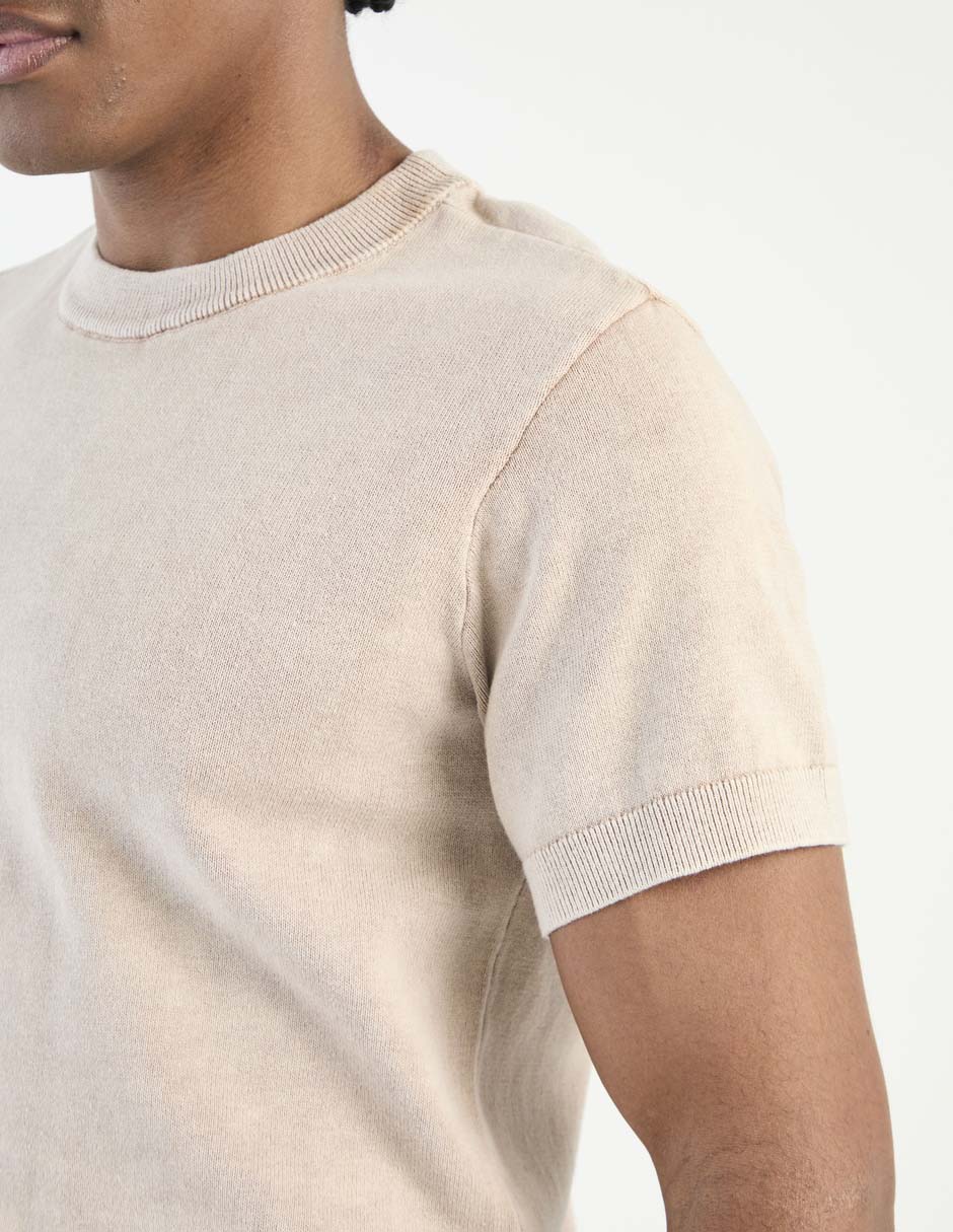 Playera cuello redondo para hombre 4