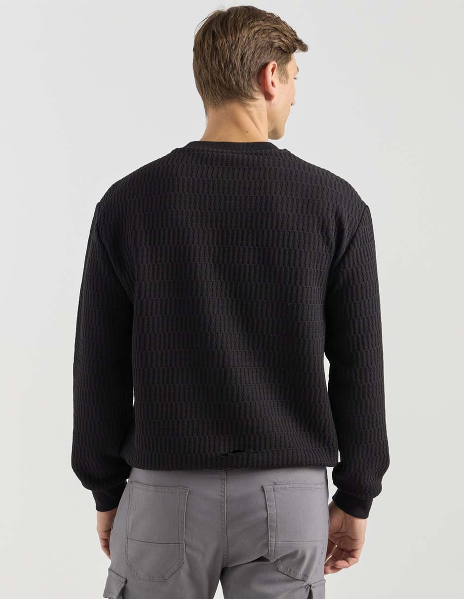 SUDADERA COH26024-6 CONTEMPO, G, NEGRO
