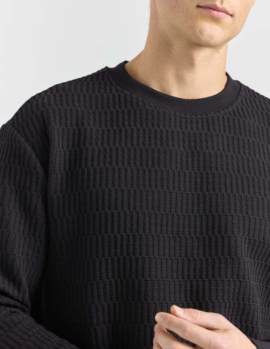 SUDADERA COH26024-6 CONTEMPO, G, NEGRO