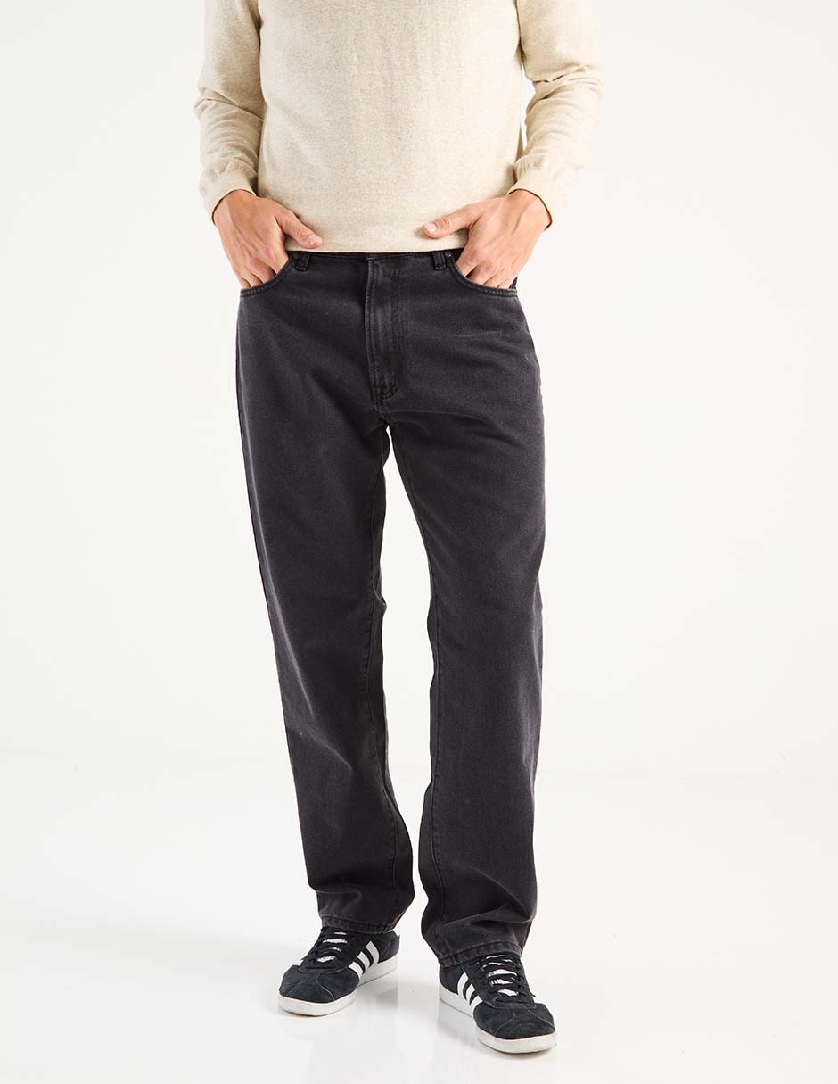 Jeans straight lavado obscuro para hombre Jeans straight lavado obscuro para hombre