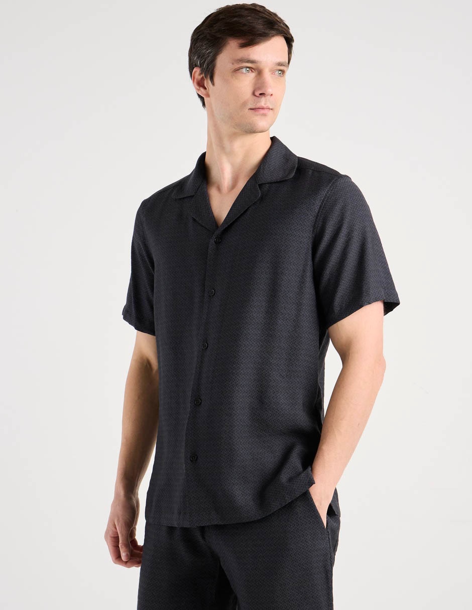 Camisa casual manga corta para hombre Camisa casual manga corta para hombre