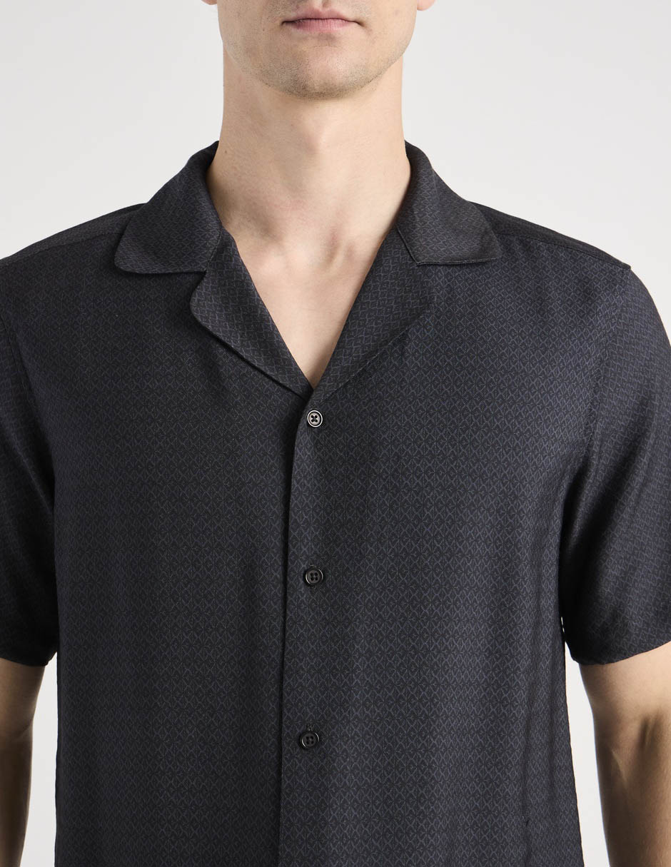 CAMISA COH26074-4SET CONTEMP, M, NEGRO