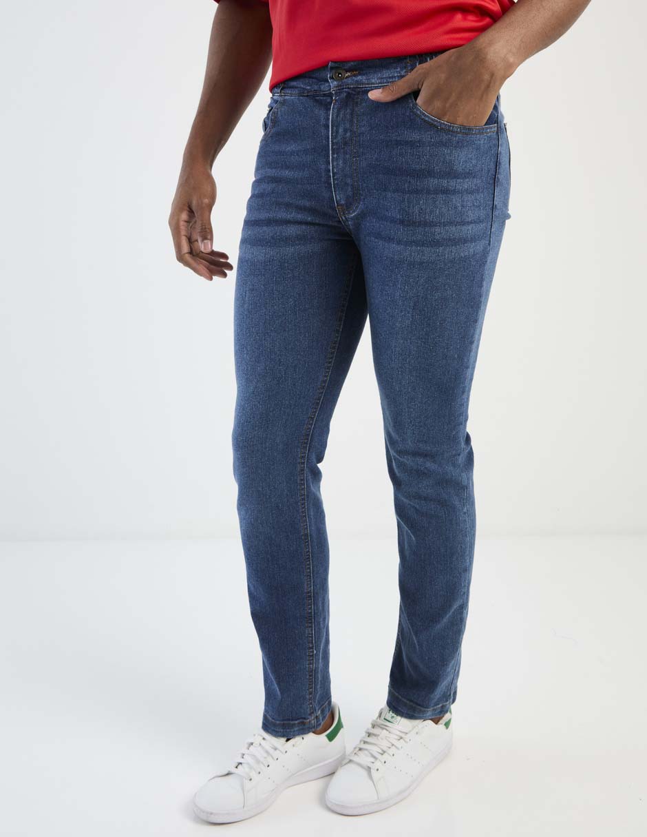 Jeans skinny lavado obscuro para hombre Jeans skinny lavado obscuro para hombre
