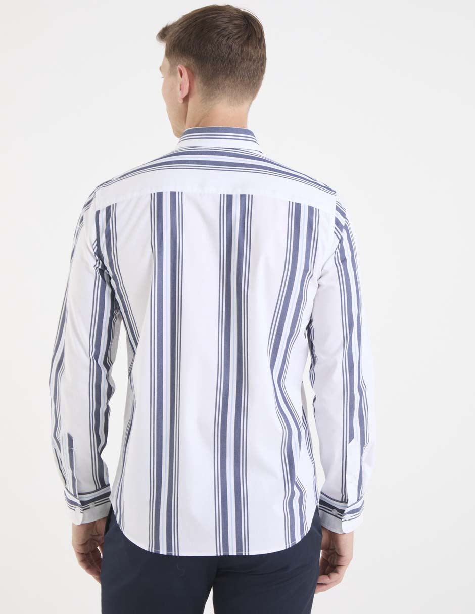 Camisa casual manga larga para mujer 2