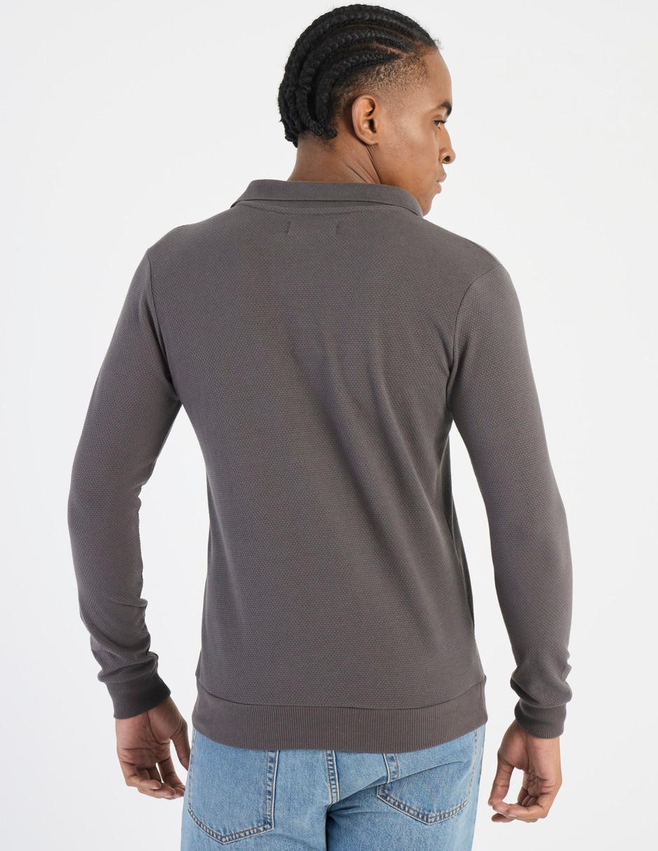 POLO COH25190-10 CON, CH, GRIS OBSCURO