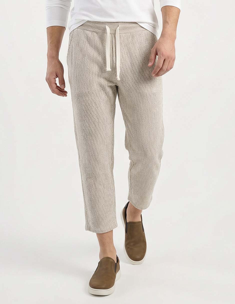 Pantalón casual jogger slim para hombre Pantalón casual jogger slim para hombre