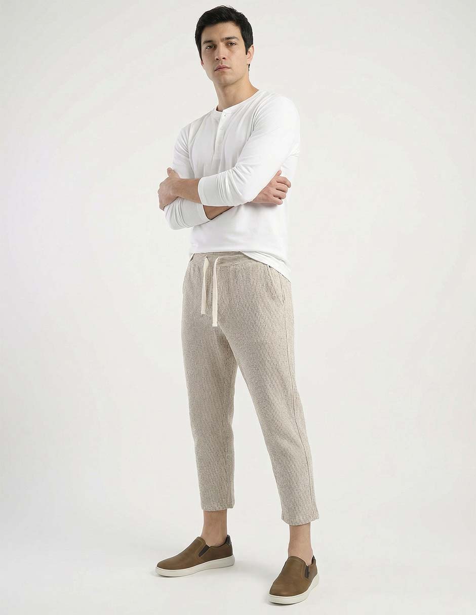 Pantalón casual jogger slim para hombre 3