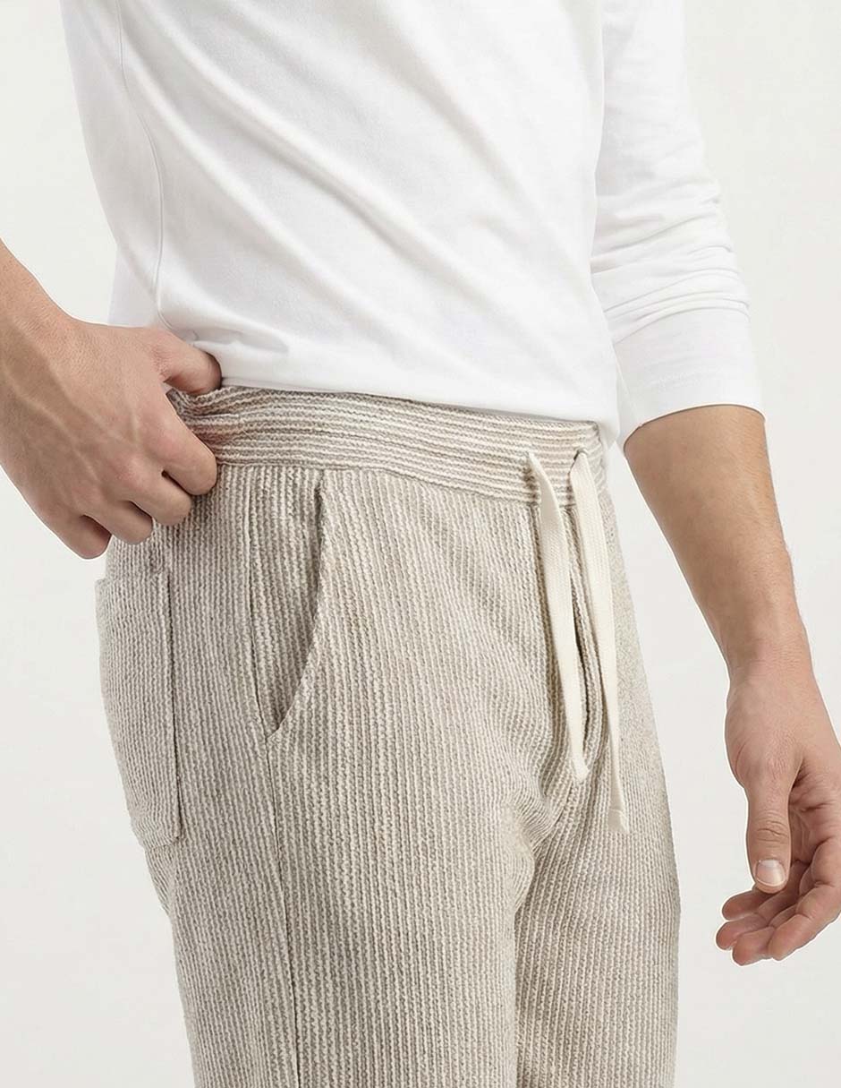 Pantalón casual jogger slim para hombre 4