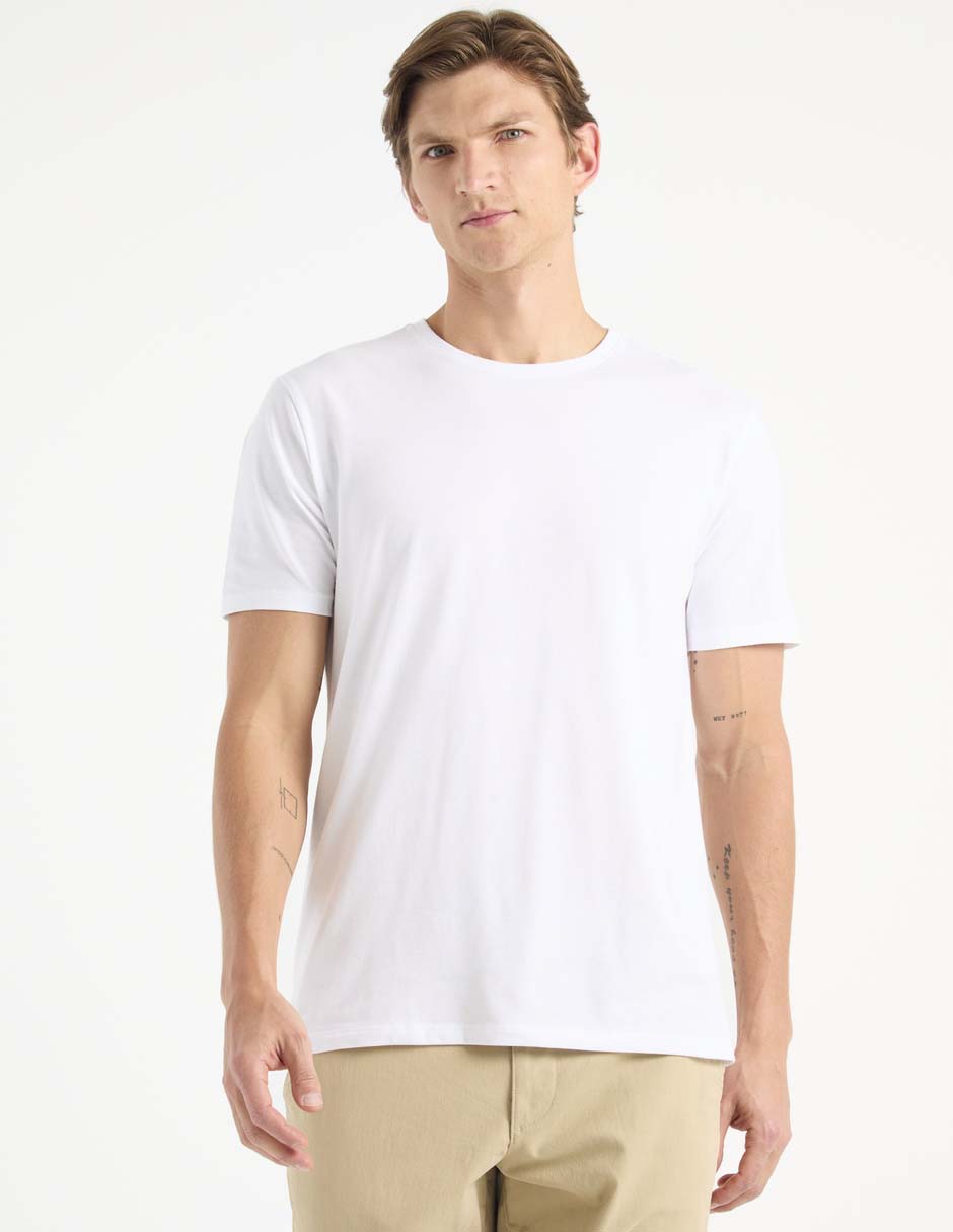 Playera cuello redondo para hombre Playera cuello redondo para hombre