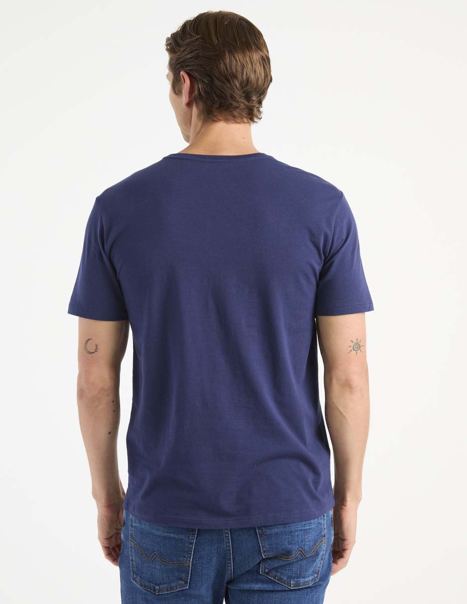 Playera cuello redondo para hombre 2