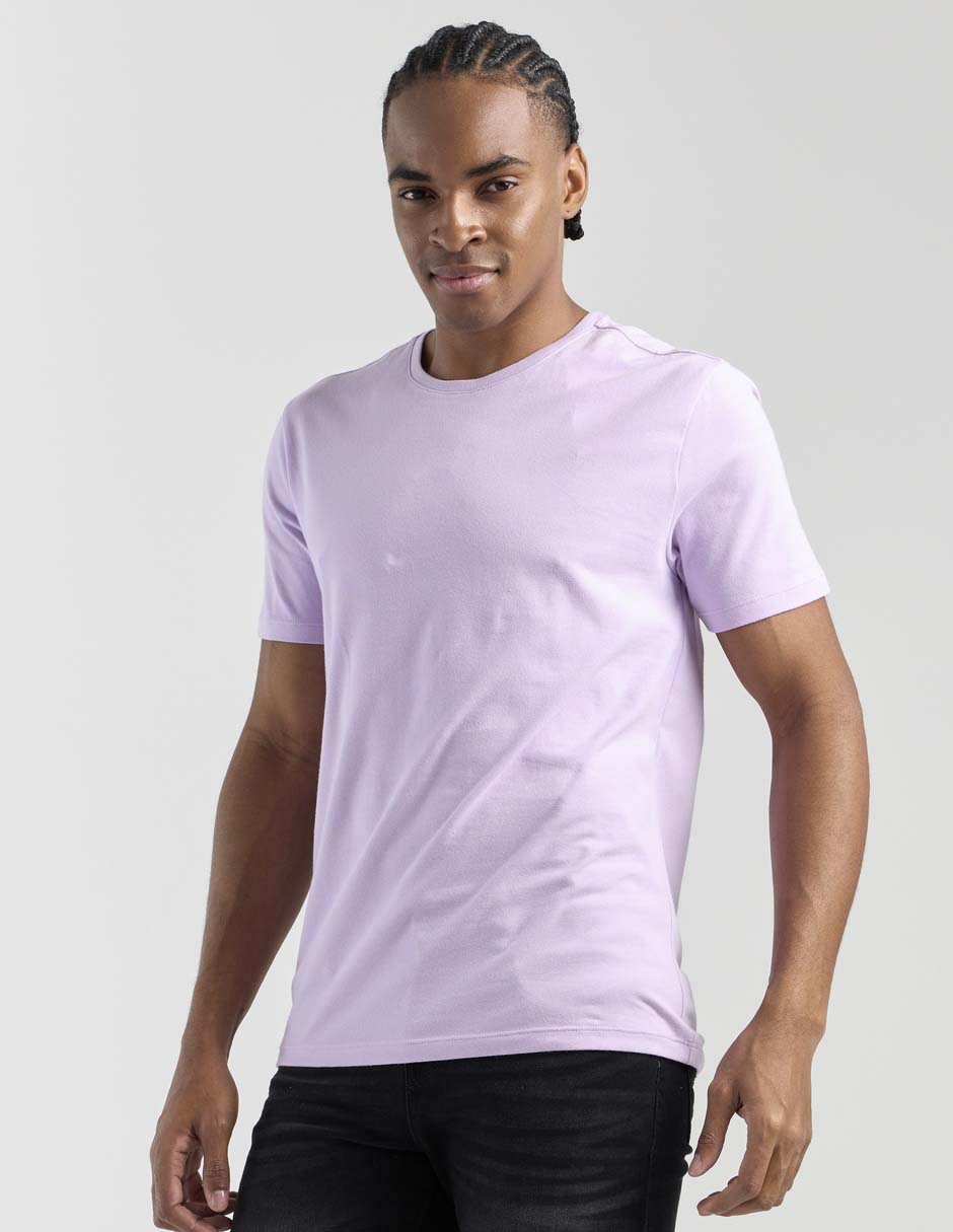 Playera cuello redondo para hombre