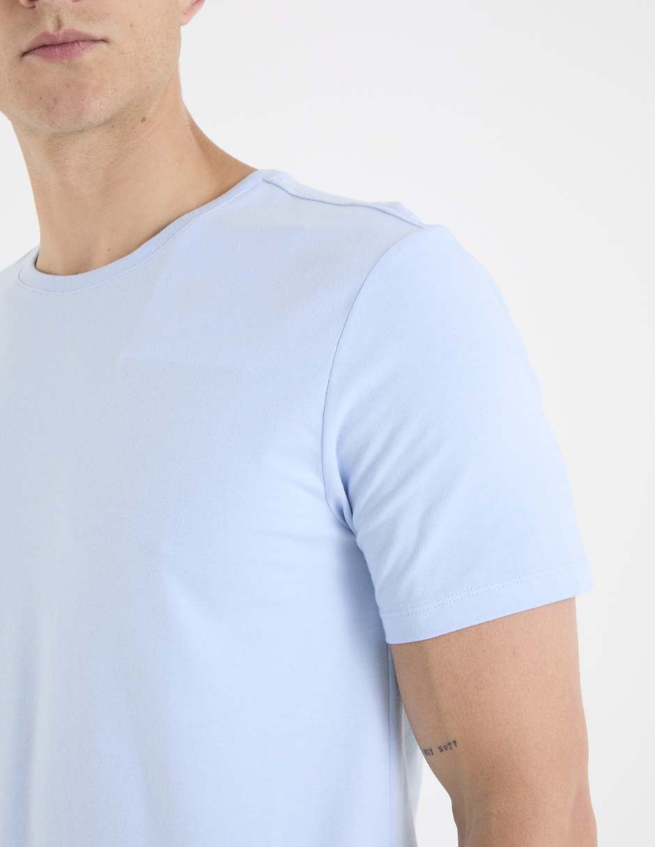 Playera cuello redondo para hombre 4