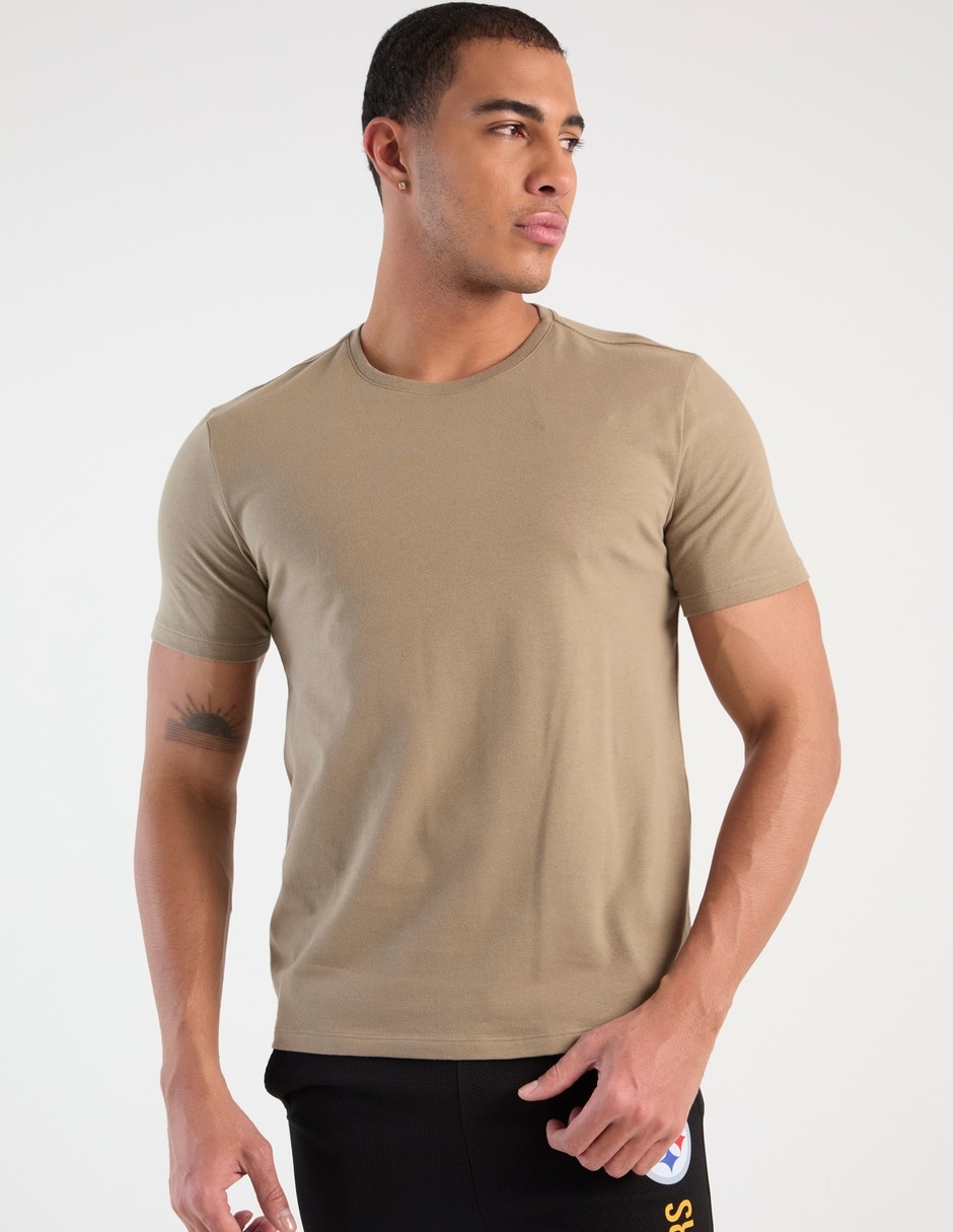Playera cuello redondo para hombre