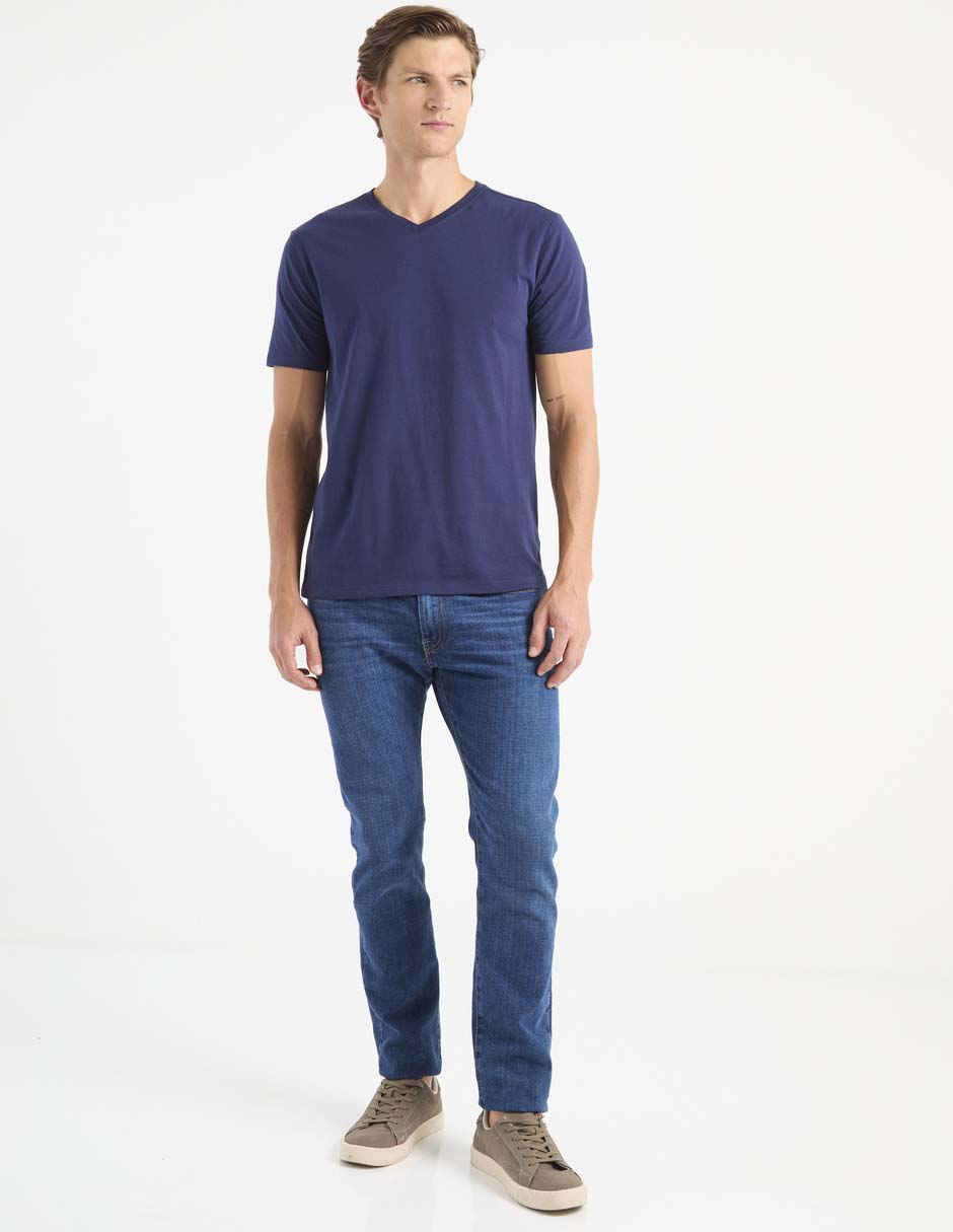 PLAYERA COH25201-10 C, EG, AZUL MARINO