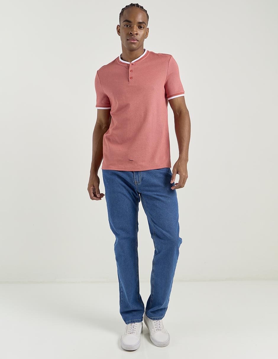Jeans slim Contempo lavado medio para hombre
