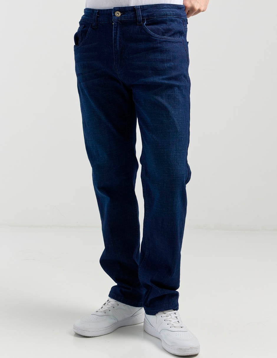 Jeans straight deslavado para hombre Jeans straight deslavado para hombre