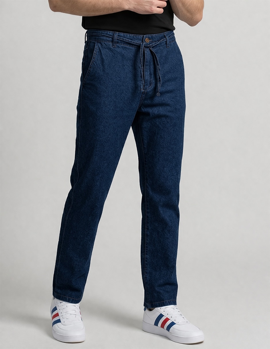 Jeans straight lavado obscuro para hombre Jeans straight lavado obscuro para hombre