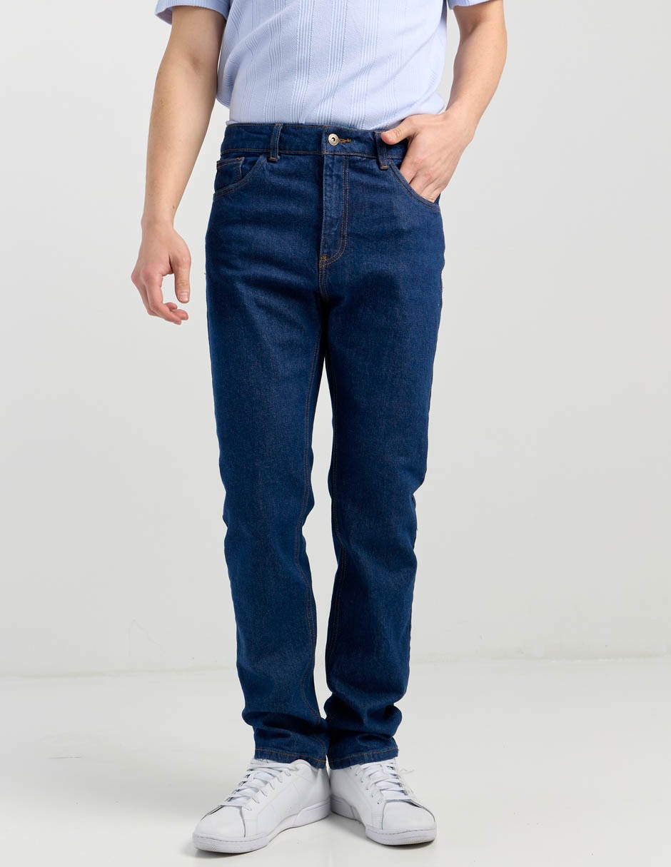Jeans slim lavado medio para hombre Jeans slim lavado medio para hombre
