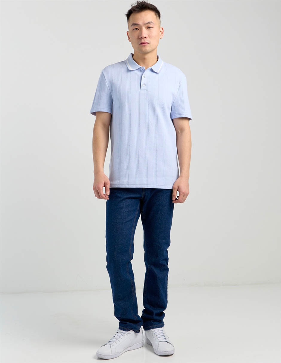Jeans slim lavado medio para hombre 2