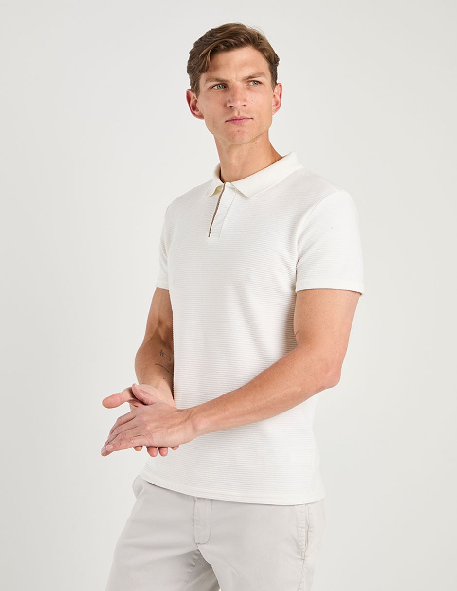 Playera tipo polo para hombre