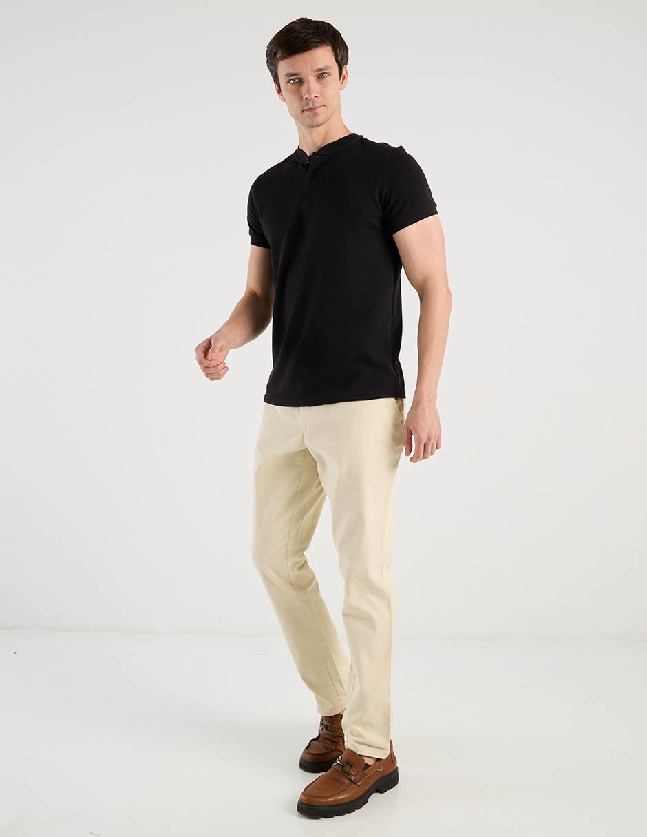 PLAYERA COH26306-02 CONTEMP, CH, NEGRO