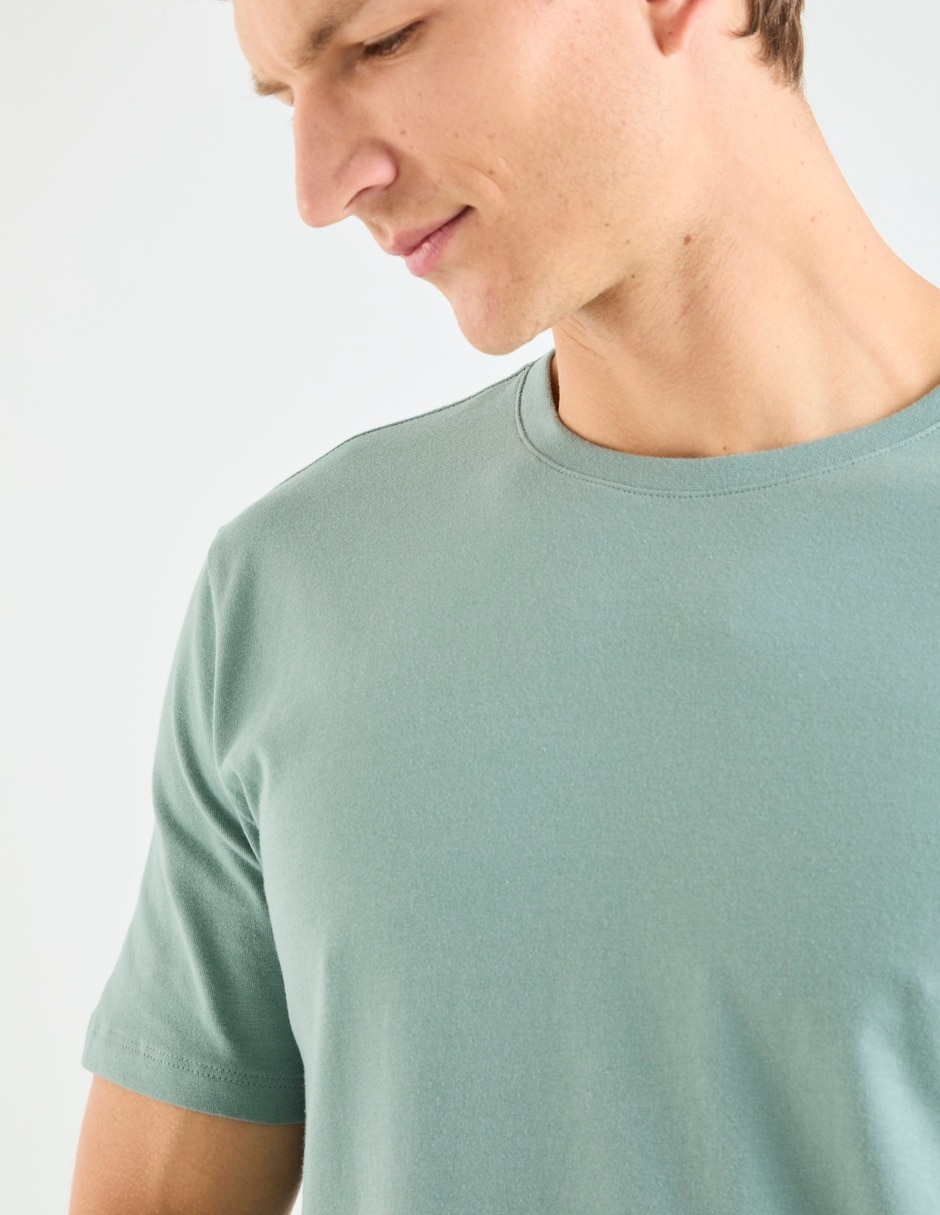 Playera cuello redondo para hombre 9