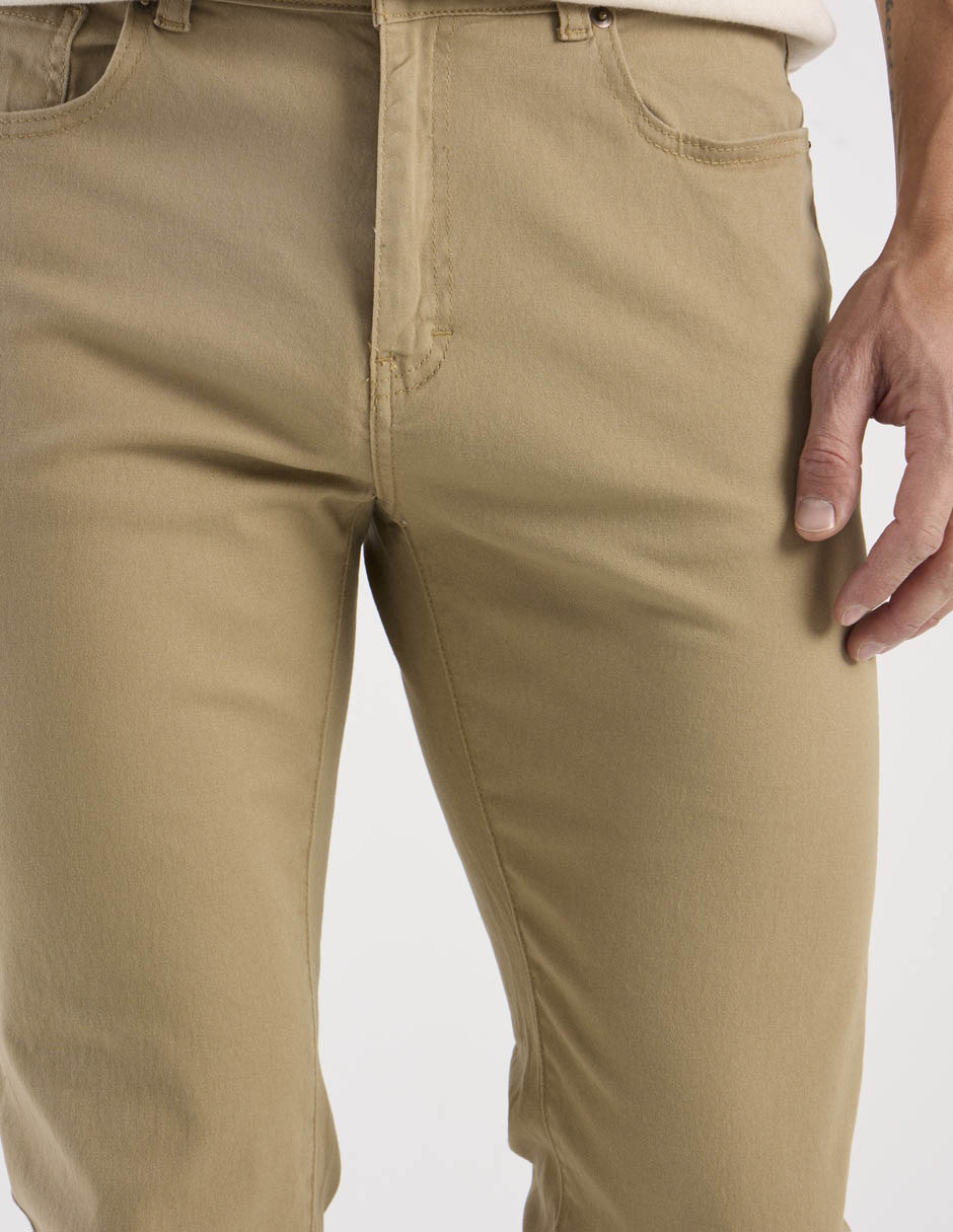 PANTALON CONTEMPO, 36, KHAKI COH26317-2